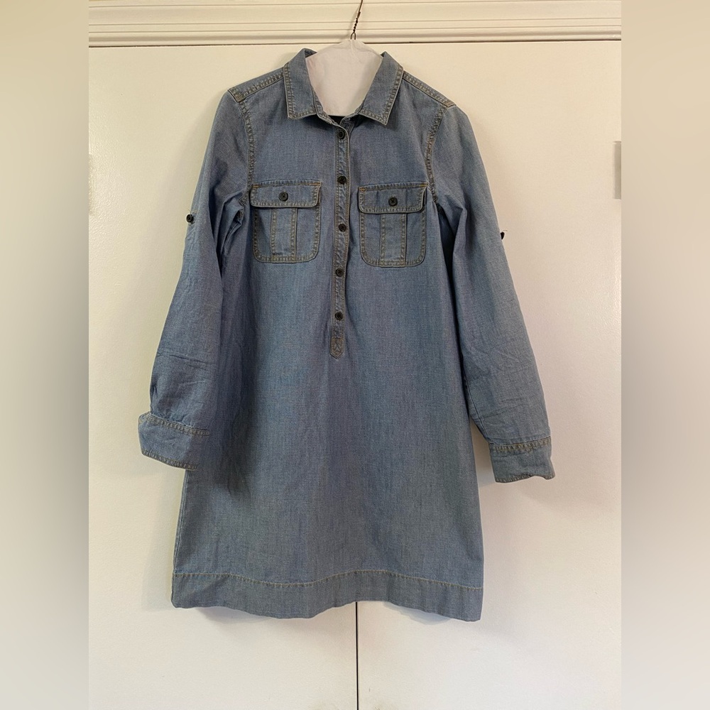 J. Crew Chambray Jean Dress